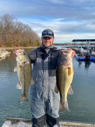 Largemouth Bass Fishing in Lake Ozark, Missouri