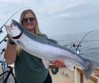 Chinook Salmon Fishing in Sheboygan, Wisconsin