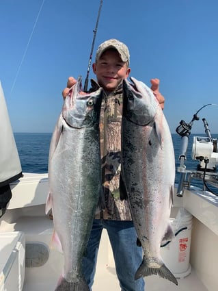 Sheboygan Wisconsin Charter Fishing on Lake Michigan