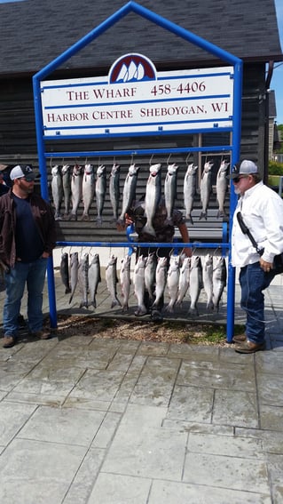 Sheboygan Wisconsin Charter Fishing on Lake Michigan