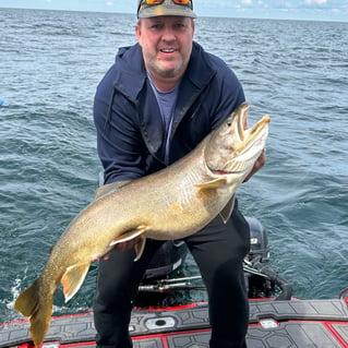 Lake Trout Trolling on Lake Ontario