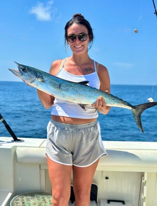 Kingfish Fishing in Murrells Inlet, South Carolina