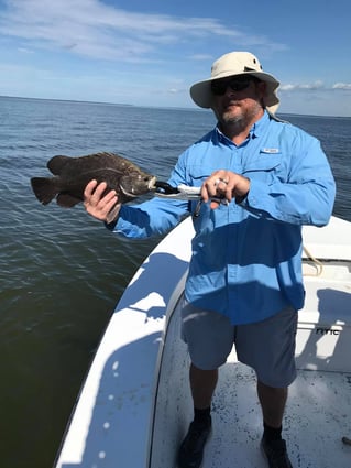 Tripletail Fishing in Apalachicola, Florida