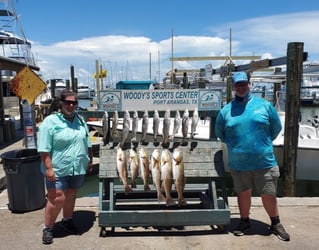 Port Aransas, Rockport or Aransas Pass: Inshore Flats trip