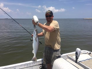 Speckled Trout Fishing in Galveston, Texas