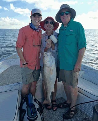 Redfish Fishing in Galveston, Texas