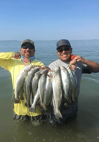 Speckled Trout Fishing in Galveston, Texas