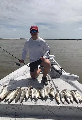 Speckled Trout Fishing in Galveston, Texas