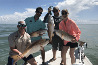 Redfish Fishing in Port O'Connor, Texas