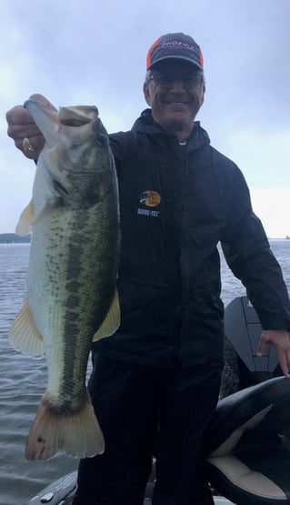 Largemouth Bass Fishing in Lake Fork, Texas