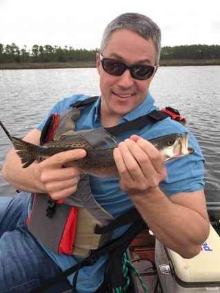 Kayak Fishing with Dave and Crew