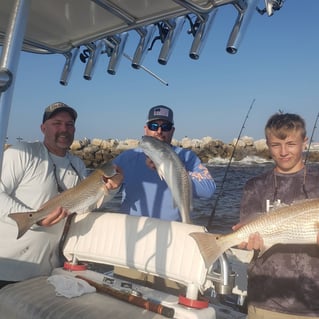 Redfish Fishing in Fort Walton Beach, Florida