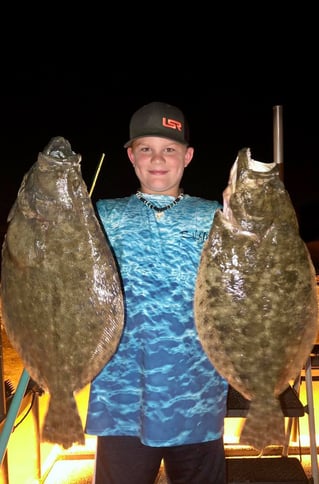 Flounder Fishing in Galveston, Texas