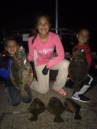 Flounder Fishing in Galveston, Texas