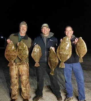 Flounder Fishing in Galveston, Texas