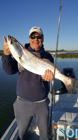 Speckled Trout Fishing in New Smyrna Beach, Florida