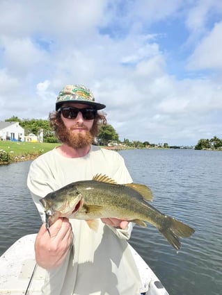 Largemouth Bass Fishing in Delray Beach, Florida