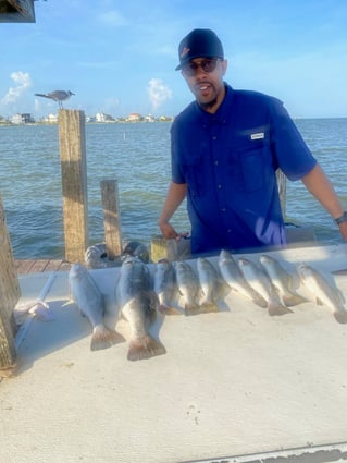 Speckled Trout Fishing in Galveston, Texas