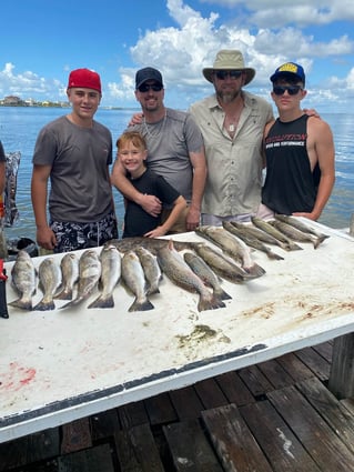 Speckled Trout Fishing in Galveston, Texas