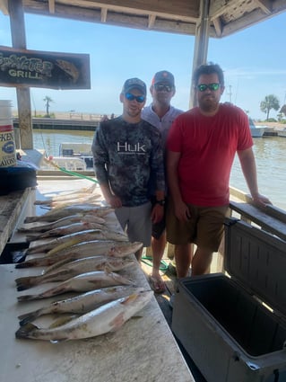 Redfish Fishing in Galveston, Texas