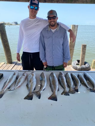 Speckled Trout Fishing in Galveston, Texas