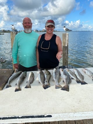 Speckled Trout Fishing in Galveston, Texas