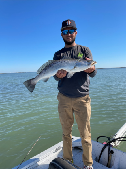 Speckled Trout Fishing in Aransas Pass, Texas