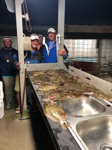 Flounder Fishing in Port O'Connor, Texas