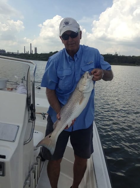 Redfish Fishing in Texas City, Texas