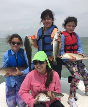 Redfish, Speckled Trout Fishing in Port Isabel, Texas