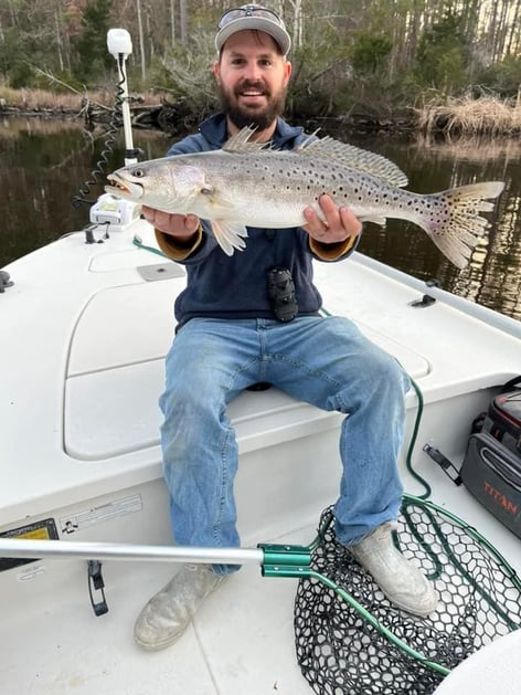 Speckled Trout Fishing in Sneads Ferry, North Carolina