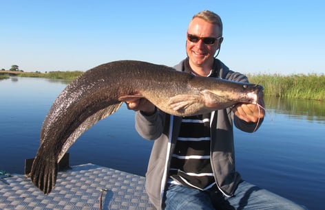 Snakehead Fishing in Katima Mulilo, Namibia