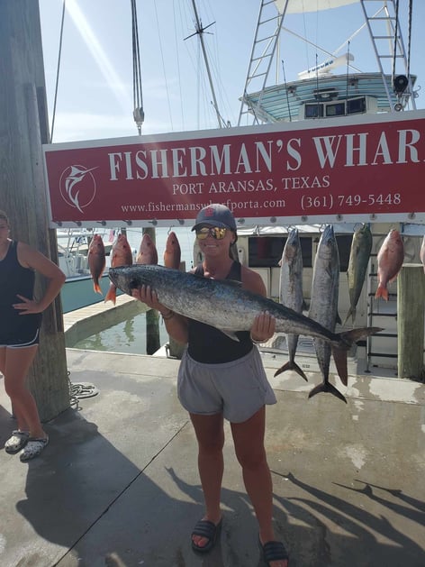 Kingfish, Red Snapper Fishing in Port Aransas, Texas