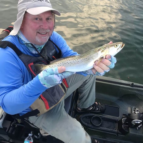 Kayak Fishing with Dave and Crew