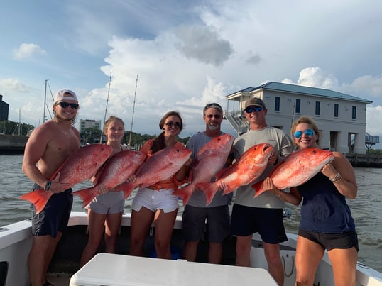 Red snapper fishing charters biloxi