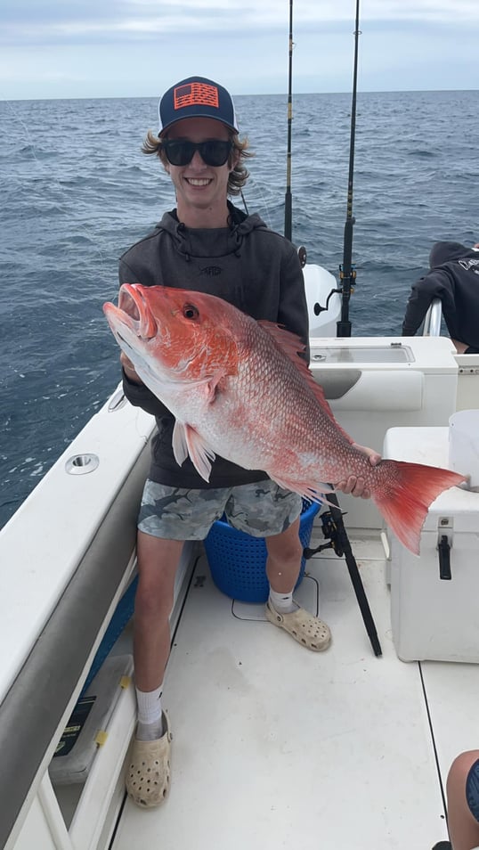 Red Snapper Caught Near Pensacola, Florida