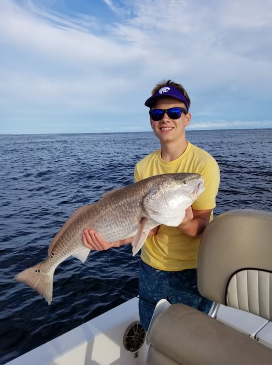 Redfish Caught Near Pensacola, Florida