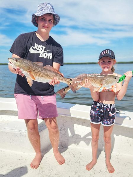 Redfish Caught Near St. Petersburg, Florida