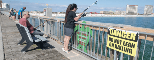 Pier Fishing In Pensacola FL