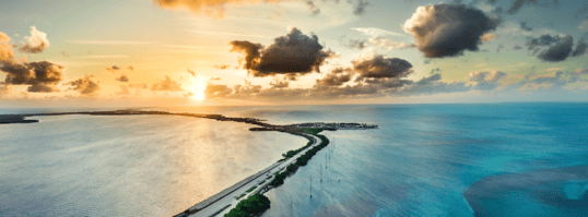 Aerial Photo Of Florida Keys