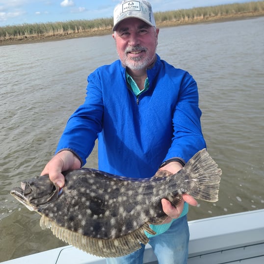 Flounder Caught In Louisiana