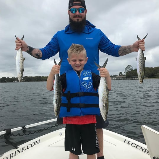 Spanish Mackerel Caught In Fort Walton Beach, FL