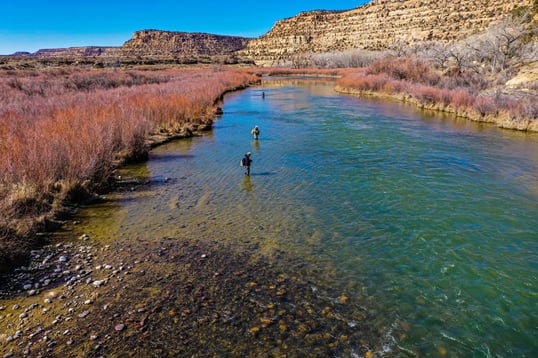 Photo of river in New Mexico, USA