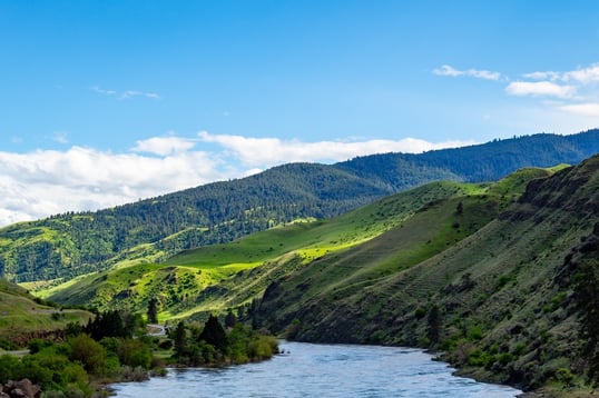 Photo of river in Idaho