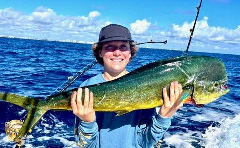 Mahi-Mahi Caught at Pompano Beach