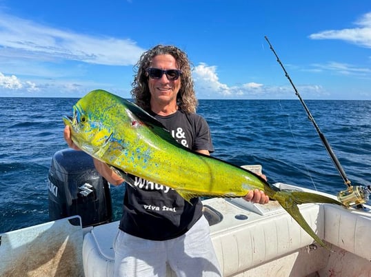 Mahi Mahi Caught at Pompano Beach FL