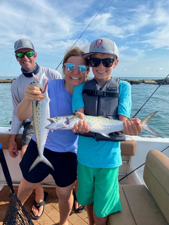 Spanish Mackerel Fishing in Galveston, Texas