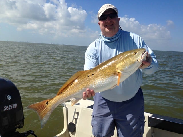 Redfish Fishing in Galveston, Texas