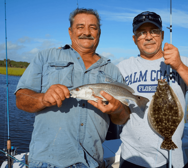 Flounder, Redfish Fishing in St. Augustine, Florida