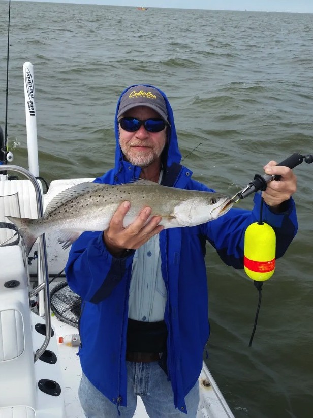 Speckled Trout Fishing in Galveston, Texas